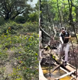 Local onde prisões foram realizadas era de difícil acesso, diz polícia  Foto: Reprodução/Instagram @joycecoelho_am