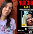 Montagem: Laís (à esquerda) foi assassinada a mando de Gabrielle (à direita), procurada pela Polícia Civil do Rio de Janeiro  Foto: Reprodução