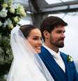 Djessi e Eric Surita durante cerimônia de casamento  Foto: Reprodução | Instagram 