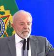 Lula durante cerimônia no Palácio do Planalto de envio ao Congresso do novo Plano Nacional de Cultura (PNC)  Foto: Reprodução/Youtube Gov.br