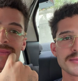 João Guilherme aparece sem barba e adota "bigode grosso".    Foto: Reprodução/Instagram