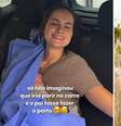 Bárbara relata que parto aconteceu em 50 minutos  Foto: Reprodução/@basimonacci.fit/Instagram