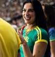 Dua Lipa acompanha Fla-Flu, no Maracanã –  Foto: Marina Garcia / Fluminense / Jogada10