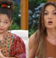 Elis Cabral, a Sofia de Dona de Mim, e Patrícia Poeta no Encontro (Reprodução/TV Globo)  Foto: Contigo