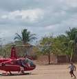 Passageiros de helicóptero foram assaltados após pouso de emergência, no Ceará  Foto: Reprodução/Instagram/itapiunaagora