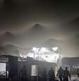 Incêndio na COP30, apesar de não deixar feridos, vira uma marca negativa da conferência. Não há informações sobre vítimas.  Foto: Everton da Silva Oliveira