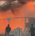 Incêndio atinge Zona Azul da COP30  Foto: Reprodução/GloboNews