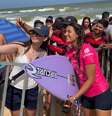 Sophia Medina vence bateria no QS em Guarapari  Foto: Éros Mendes/Terra
