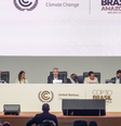Plenária final presidida pela Presidência da COP30 neste sábado, 22  Foto: Rafa Neddermeyer/COP30 Brasil Amazônia/PR