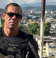 O inspetor Rodrigo Vasconcelos Nascimento é o quinto policial morto em decorrência da Operação Contenção  Foto: Reprodução