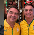 Acusado de causar a prisão do próprio pai, Flávio Bolsonaro ataca Alexandre de Moraes: 'Se meu pai morrer...'.  Foto: Getty Images, Reprodução/Instagram / Purepeople
