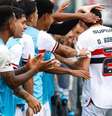 Bobadilla marcou o primeiro gol da vitória do São Paulo – Divulgação/São Paulo  Foto: Jogada10