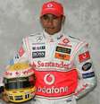 Lewis Hamilton durante sua apresentação pela McLaren em 2007  Foto: X / F1