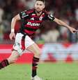 Jorginho entrou no segundo tempo contra o Galo –  Foto: Pedro Souza / Atlético / Jogada10