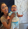 Lorena Maria e o filho, Rás, fruto do relacionamento que teve com MC Daniel  Foto: Reprodução/Instagram
