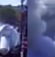Caminhão betoneira explode em Fortaleza e impacto é flagrado por câmera de segurança  Foto: Reprodução/Instagram
