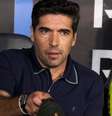  Foto: Divulgação / Conmebol - Legenda: Abel Ferreira durante jogo do Verdão pela Libertadores-2025 / Jogada10