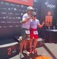 Fernando Toldi e Vitória Lopes superaram temperatura acima dos 30°C para fechar a última etapa da temporada  Foto: Éros Mendes/Terra