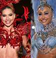 Virgínia Fonseca e Sabrina Sato foram detonadas após minidesfile de Carnaval no Rio de Janeiro.  Foto: AGNews, BrazilNews / Purepeople