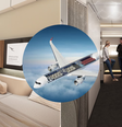 Modelo A350-1000ULR, da Airbus, pode voar por até 22 horas seguidas  Foto: Reprodução/qantas.com