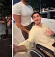 Vittor Fernando passeia pela primeira vez após ataque  Foto: Reprodução | Instagram