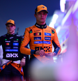 Lando Norris e Oscar Piastri: sem acordo por posição na reta final  Foto: Reprodução / F1