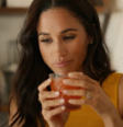 Nem café, nem leite: Meghan Markle tem um 'ouro líquido' em sua dieta: essa bebida fortalece imunidade, melhora saúde intestinal e previne diabetes.  Foto: Reprodução, Netflix / Purepeople
