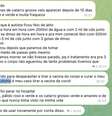Mãe relata ter ido para o hospital com o filho após ambos tomarem dióxido de cloro.  Foto: Reprodução/Telegram / Estadão
