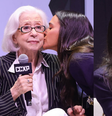 ‘Uma comunhão inesperada’: as palavras de Fernanda Montenegro que surpreenderam e fizeram Bruna Marquezine chorar na CCXP25.  Foto: Brazilnews / Purepeople