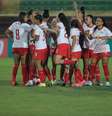 Jogadoras das Bragantinas.   Foto: Fernando Roberto/Red Bull Bragantino / Esporte News Mundo