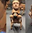 Interessantes e estranhos, os cães robôs 'homenageiam' alguns dos homens mais poderosos do mundo, como Elon Musk e Mark Zuckerberg  Foto: Reprodução/@cur8.fr