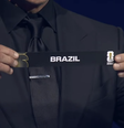 Tom Brady sorteou o Brasil para o Grupo C  Foto: Reprodução/Fifa
