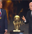 Sorteio da Copa rende memes após pergunta de Infantino sobre mexicanos diante de Trump  Foto: Reprodução/YouTube/Fifa