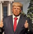 Estátua de cera de Donald Trump  Foto: Reprodução / Perfil Brasil