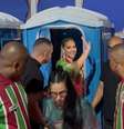 Virginia Fonseca deixa sanitário para retornar ao ensaio da Grande Rio  Foto: Reprodução | Instagram 