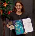 A filha de María Corina Machado, Ana Corina Sosa, recebeu o Prêmio Nobel da Paz em nome de sua mãe  Foto: AFP via Getty Images / BBC News Brasil