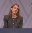 Ana Corina, filha de María Corina Machado, recebe Nobel da Paz em nome da mãe  Foto: Reprodução/YouTube