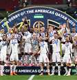 Flamengo bate o Cruz Azul, do México, e celebra título do Derby das Américas  Foto: Jan Kruger - FIFA/FIFA via Getty Images