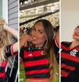 Karoline Lima e outras 'flaesposas'  Foto: Reprodução | Instagram