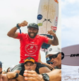 Jadson André e Cauã Costa, veterano e promessa do surfe, disputarão QS da WSL em Fortaleza (CE)  Foto: Reprodução/Redes Sociais