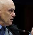 O juiz Alexandre de Moraes, do Supremo Tribunal Federal (STF), gesticula durante uma sessão do Supremo Tribunal Federal em Brasília, Brasil, em 19 de agosto de 2025.  Foto: Reuters / BBC News Brasil