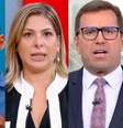 Conrado Santana, Daniela Lima, Rodrigo Bocardi e Fabíola Andrade: começaram 2025 firmes em seus postos na TV e terminarão o ano longe da Globo  Foto: Reproduções