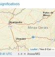 Cidade de MG é atingida por terremoto de magnitude 4,4  Foto: Reprodução/Centro de Sismologia da Universidade de São Paulo (USP)