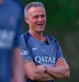 PSG treino em Doha antes de enfrentar o Flamengo pela final do Intercontinental –  Foto: Divulgação / Jogada10
