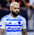 Gabigol em jogo contra o Corinthians na semifinal da Copa do Brasil  Foto: Marcello Zambrana/Agif