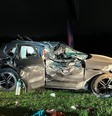 Empresária Aline Cristina Dalmolin morreu após colisão de Porsche com poste, em SC  Foto: Foto: Divulgação/12º BPM