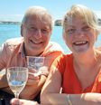 Chris e Ruth Stone-Houghton morreram em sua casa, em Portsmouth, em setembro de 2022  Foto: Arquivo pessoal / BBC News Brasil
