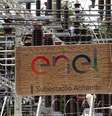 Placa com logo da Enel e informação 'Subestação Anhembi'  Foto: Getty Images / BBC News Brasil