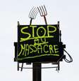 Em protesto, produtores rurais franceses pedem o "fim do massacre" do gado no país, em meio a epidemia de dermatose nodular contagiosa. (16/12/2025)  Foto: REUTERS - Benoit Tessier / RFI
