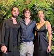 Rodrigo Silva posou ao lado dos irmãos, João e Lara, em sua formatura do Ensino Médio  Foto: Imagem: Reprodução/Instagram / Contigo